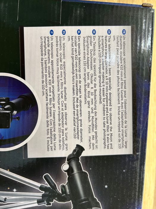 BUKI, Нов лунен телескоп за деца, 30 дейности