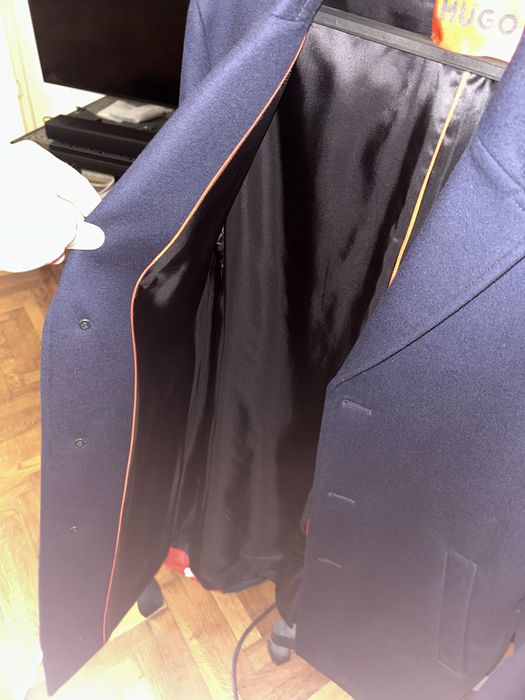 Vand palton barbati HUGO Boss cashmere