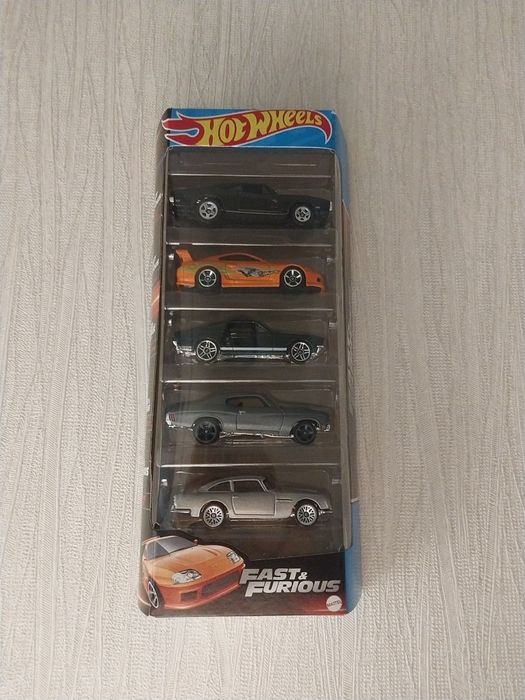 Hotwheels 5-pack fast & furious