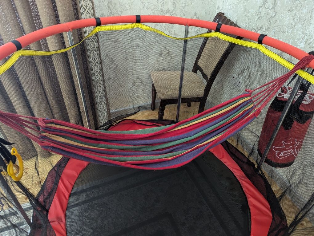 Каркасный детский батут, batut