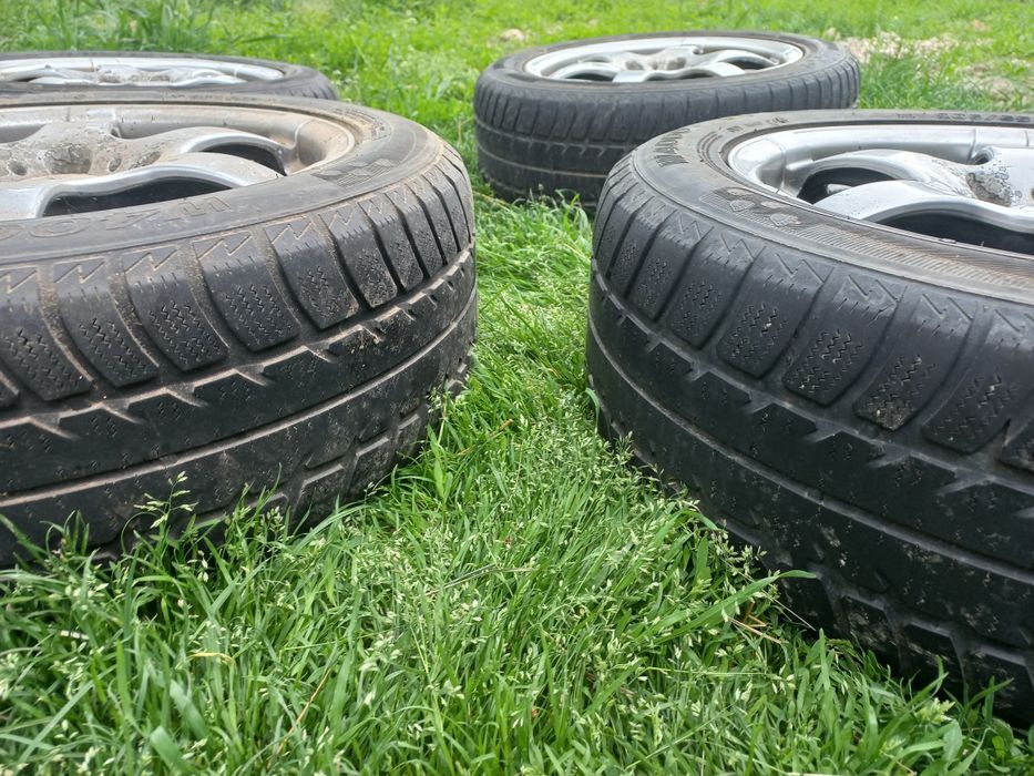 Jante aluminiu Rial, marime r16+anvelope 205/55 r16 5x112