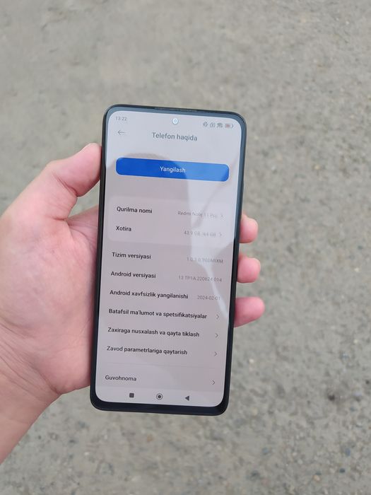 Redmi note 11 pro