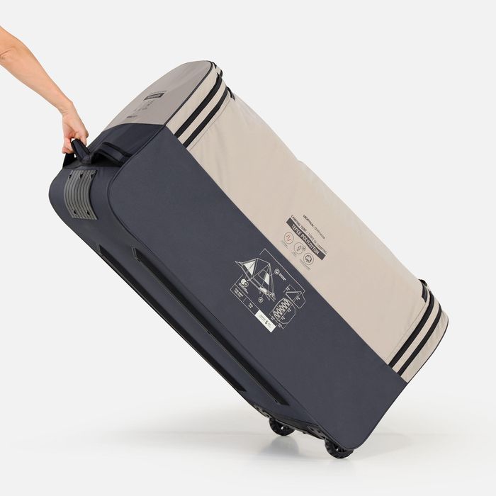 Cort de camping tipi 5 locuri 2 camere, - produs resigilat Decathlon