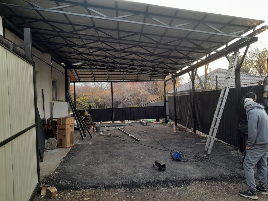 Сварочные работы,навесы