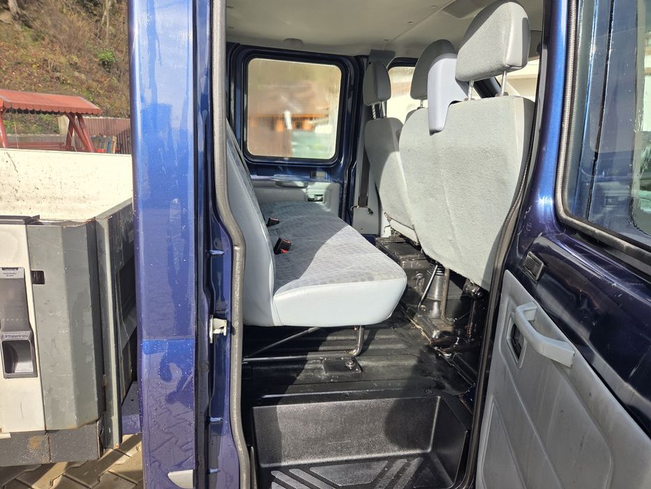 Ford Transit doka/6 locuri+bena/2013/2.2/euro 5/aer conditionat