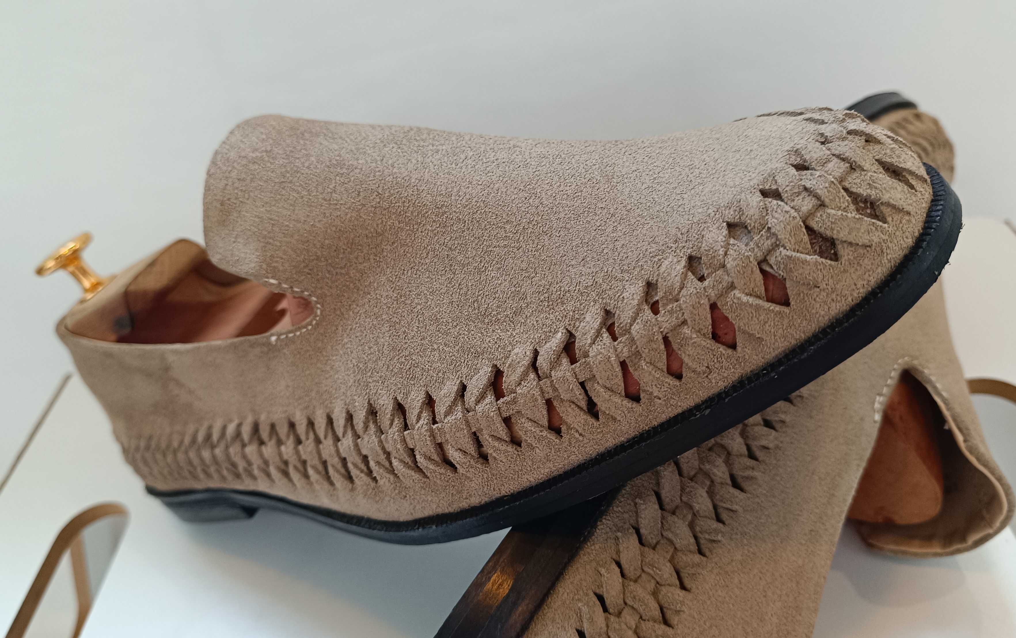 Mocasini casual 42 premium Walk London NOU piele naturala moale