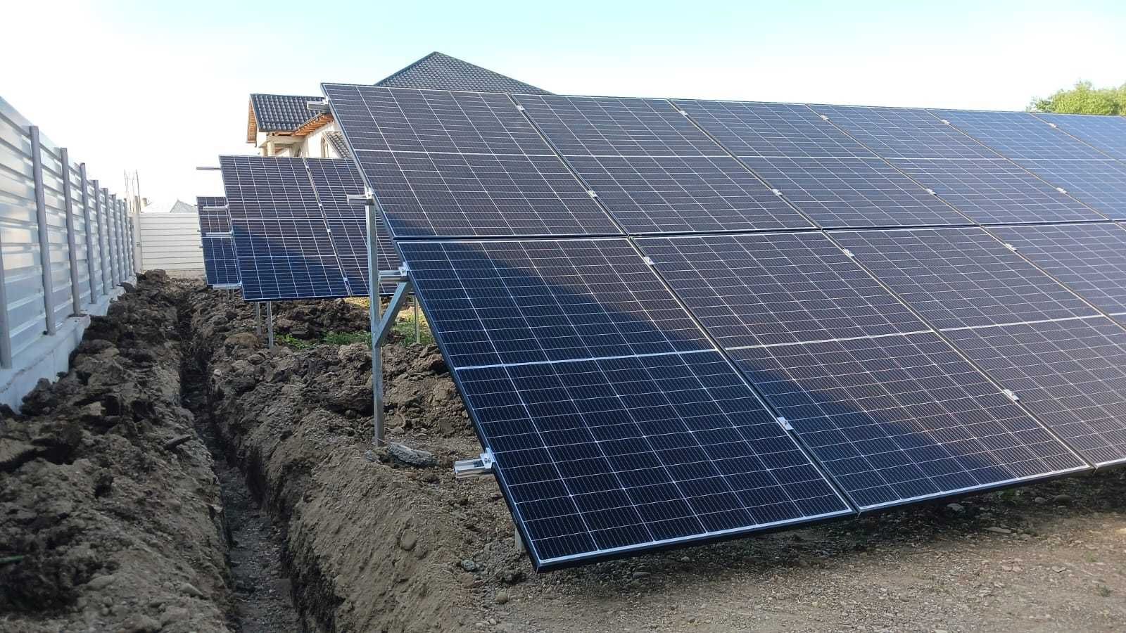 Montaj siteme fotovoltaice On-grid si Off-grid la cheie