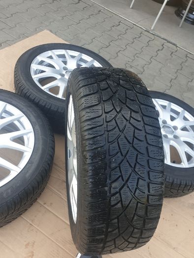 Jante Roti Audi Anvelope Iarna  225 50 R17 Dunlop