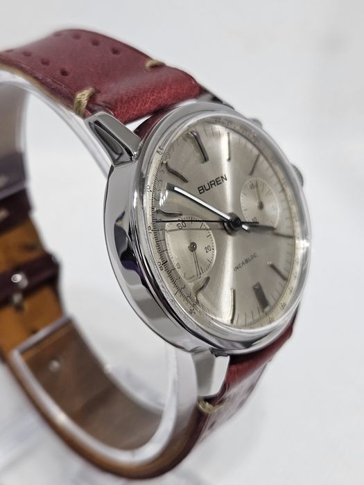 Ceas Buren Chronograph NOS Landeron 248