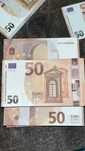 Реквизитни банкноти от 50€.