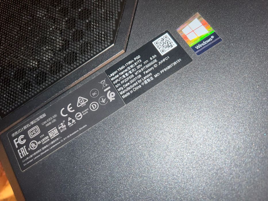 Laptop Legion Y540-17IRH- PG0