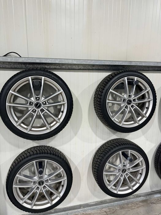 Set Roti Iarna BORBET 8x18 5x114,3, Hankook ICept EVO3 225/40R18