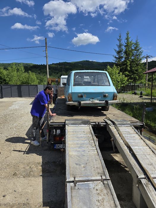 Închiriere Autocamion 12t cu Macara 3.5t + Autoplatformă | Transport