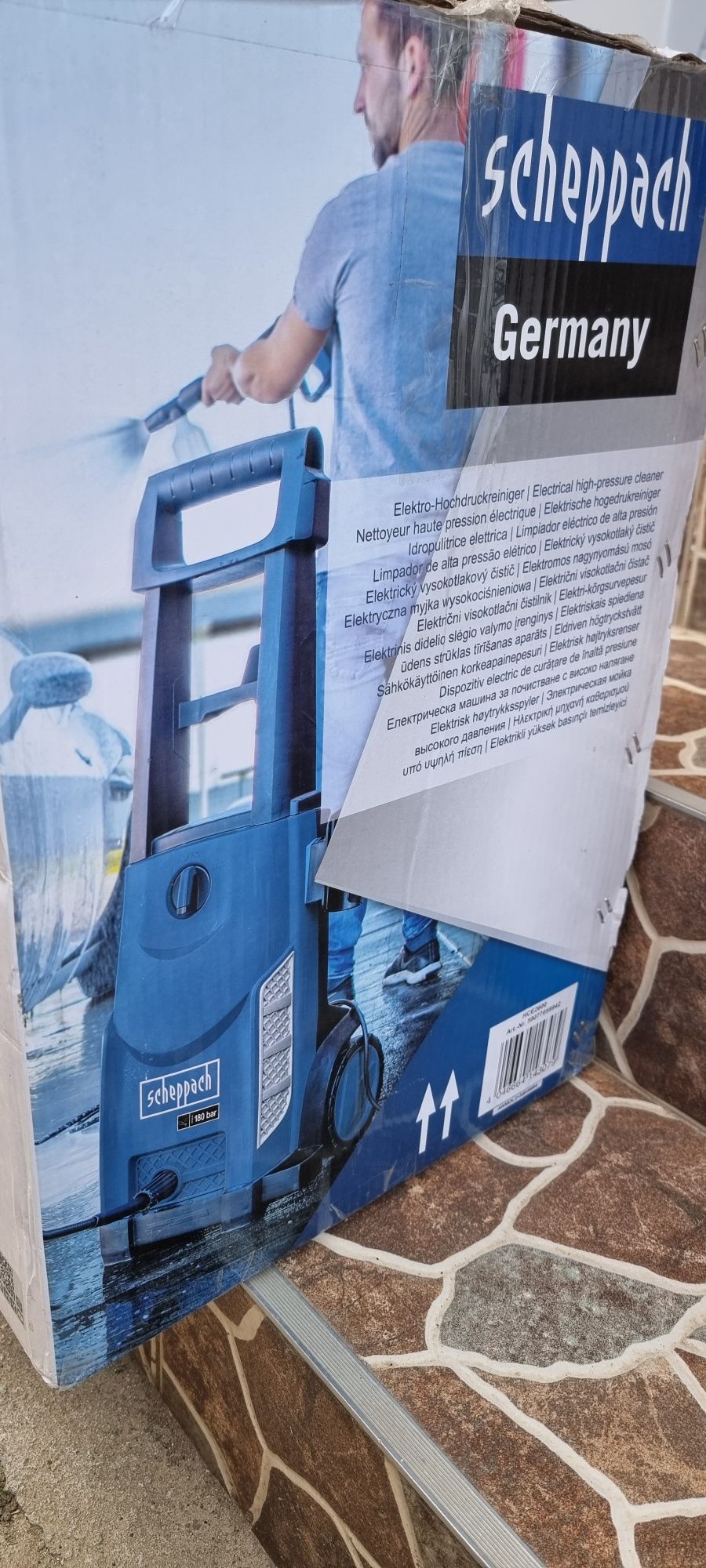 Aparat de spălat cu presiune Scheppach  180Bari