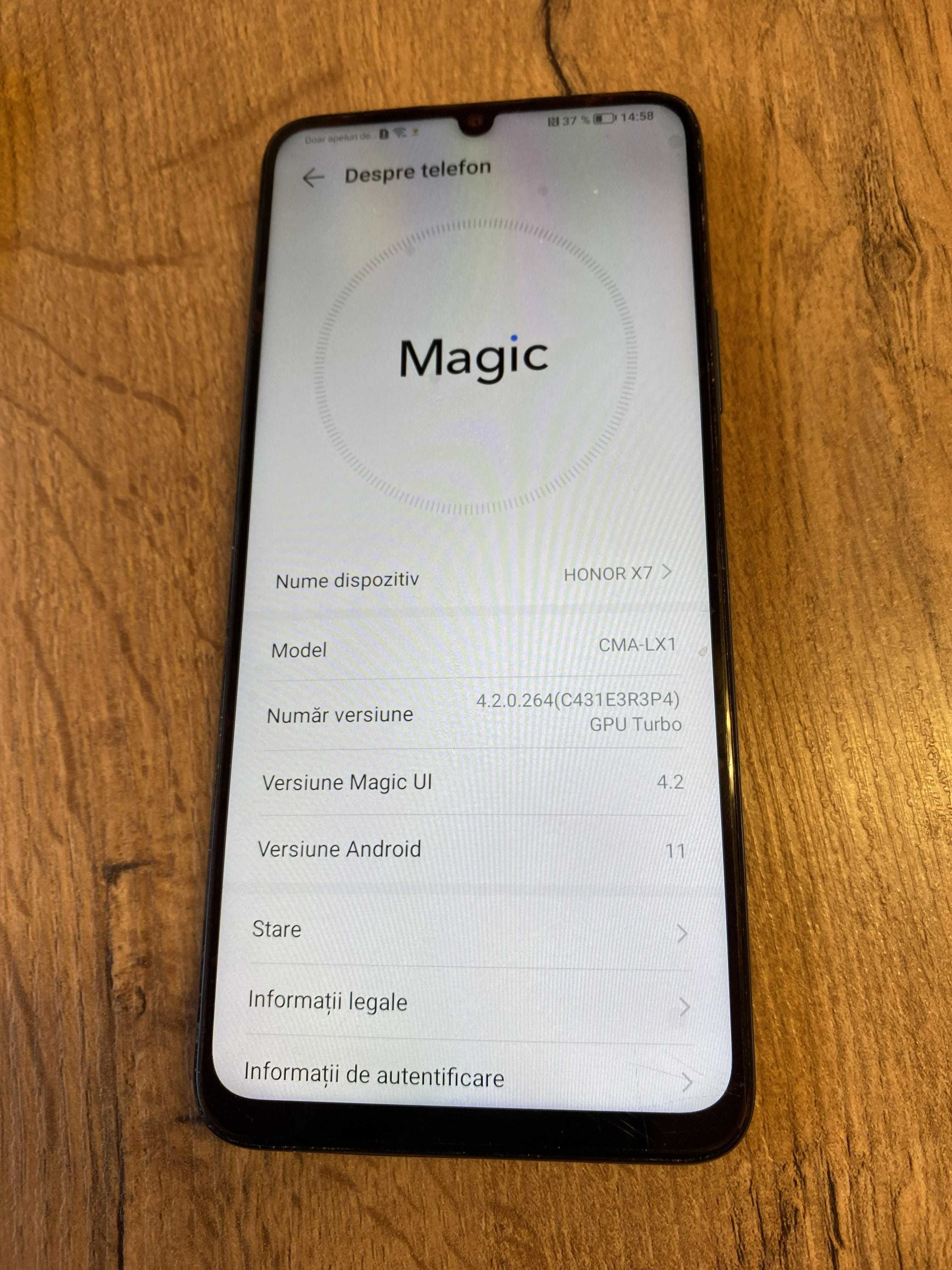 Honor X7 BlueSidef 128GB 6gb Rami