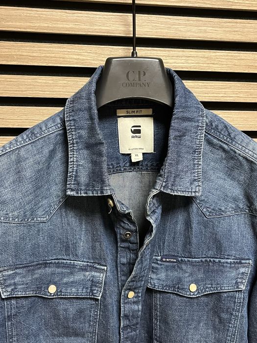 G Star RAW : 3301 Slim Shirt - НОВА размер ХЛ / Оригинал