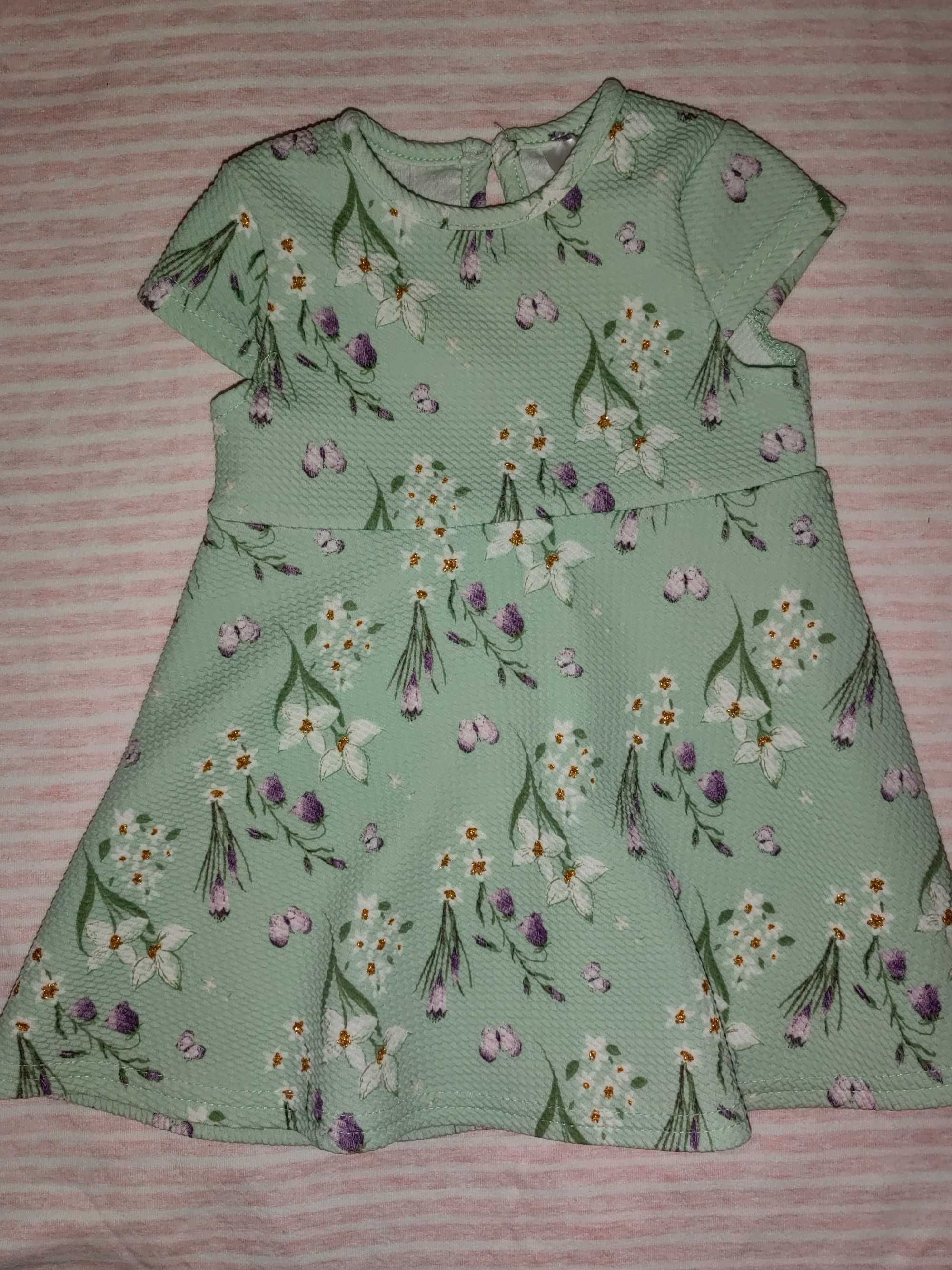 Дрехи летни рокли за бебе р-р 68-74 (6-9м.) Zara, H&M, Waikiki