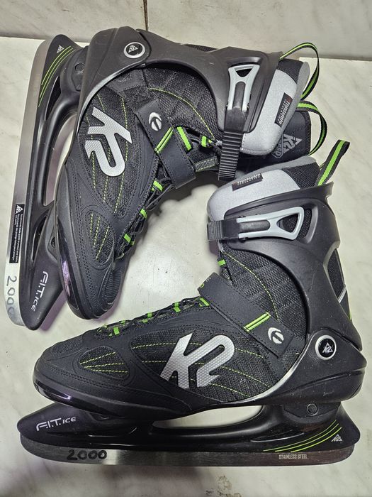 Patine 2000 gheata patinaj K2 marime eu 46-47 (31 cm) impecabile