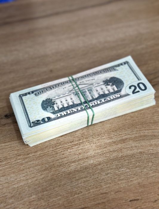 20$lik  sof qogqogoz yasalgan