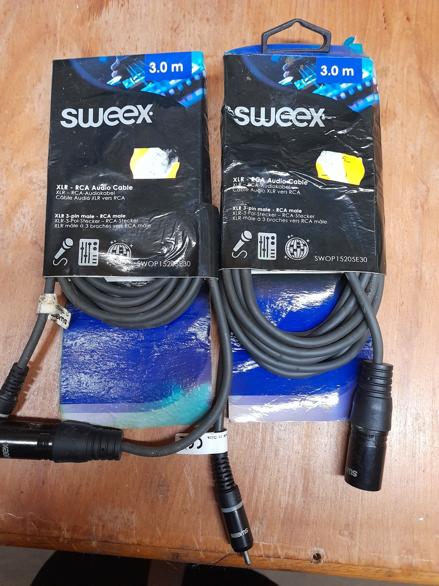 Cabluri audio  Sweex 3 m