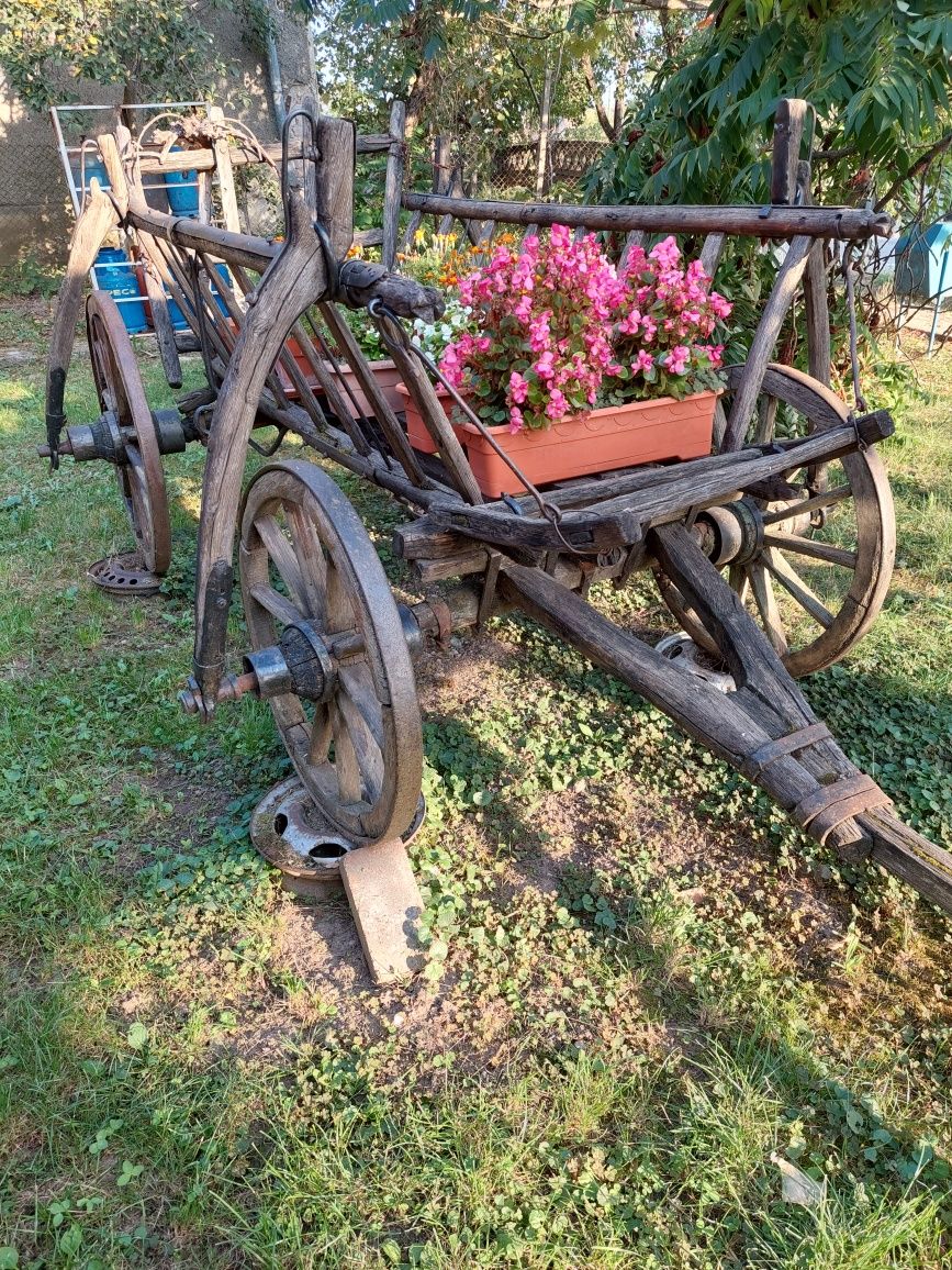 căruță  /car de lemn