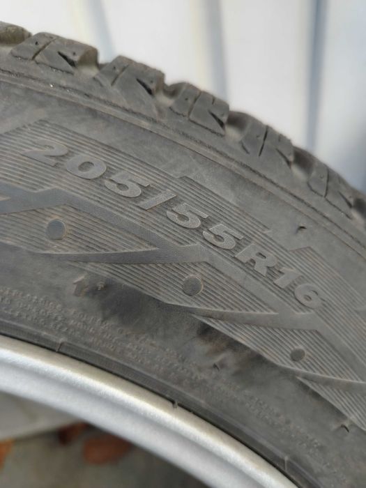 Джанти 16" със зимни гуми за Мерцедес W 203, W209