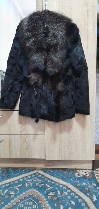 Шуба заячья б/у в отличном состоянии