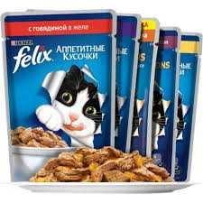АКЦИЯ!!! Влажный корм для кошек Felix (Феликс)