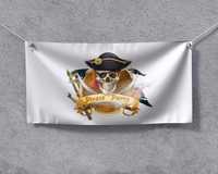Пиратско знаме по поръчка, знамена по ваш дизайн!, различни размери