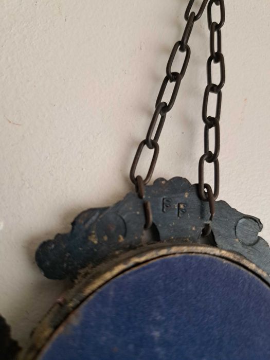 Poză vintange cu ramă din bronz