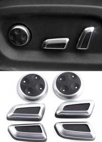 Копчета (капачета) бутон за седалка Audi A3 A4 B8 A5 A6 C6 C7 A7 Q3 Q5