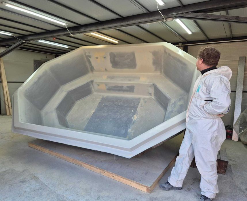 Piscină mică octogonală – Direct de la producător
