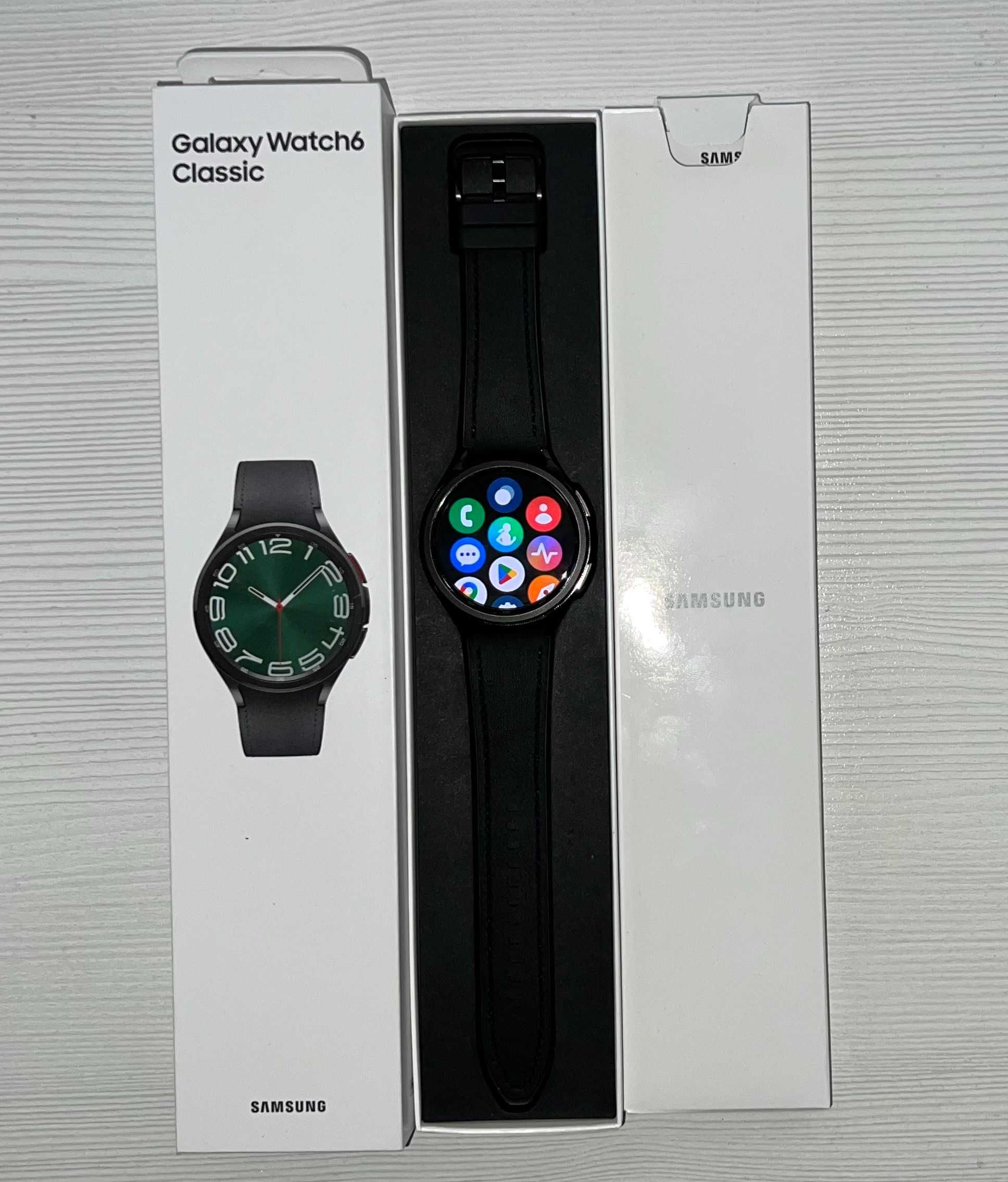 Смарт-часы Samsung Galaxy Watch6 Classic 47 мм черный