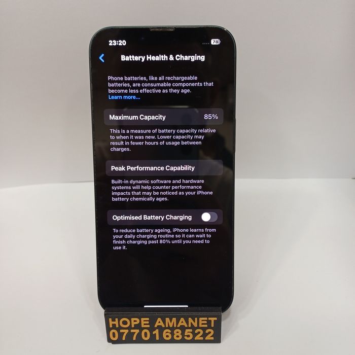 Hope Amanet P1/ iPhone 14 128 GB 85% Baterie #35668