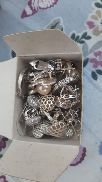 Inele și cercei argint 925.