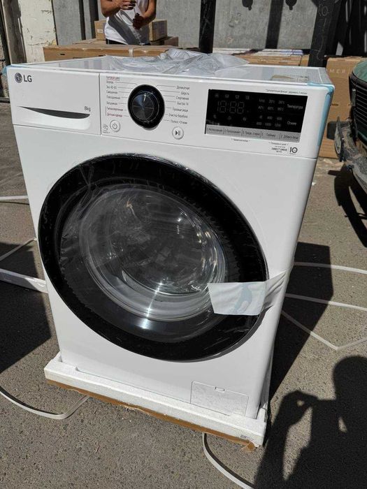Стиральная машина LG 8 кг F2V3PS6W AIDD Inverter Steam