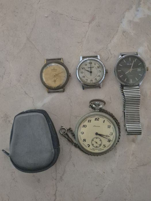 Ceasuri de mana si de buzunar, mecanice USSR, bratati ceas