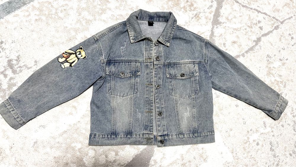 Куртка джинцовая на 9 лет