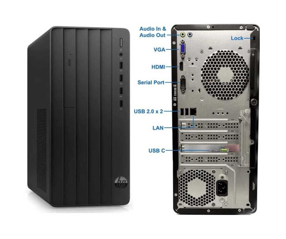 HP 290 G9, Core™ i5-12400, 32GB DDR4, 256 GB SSD, Intel® UHD 730