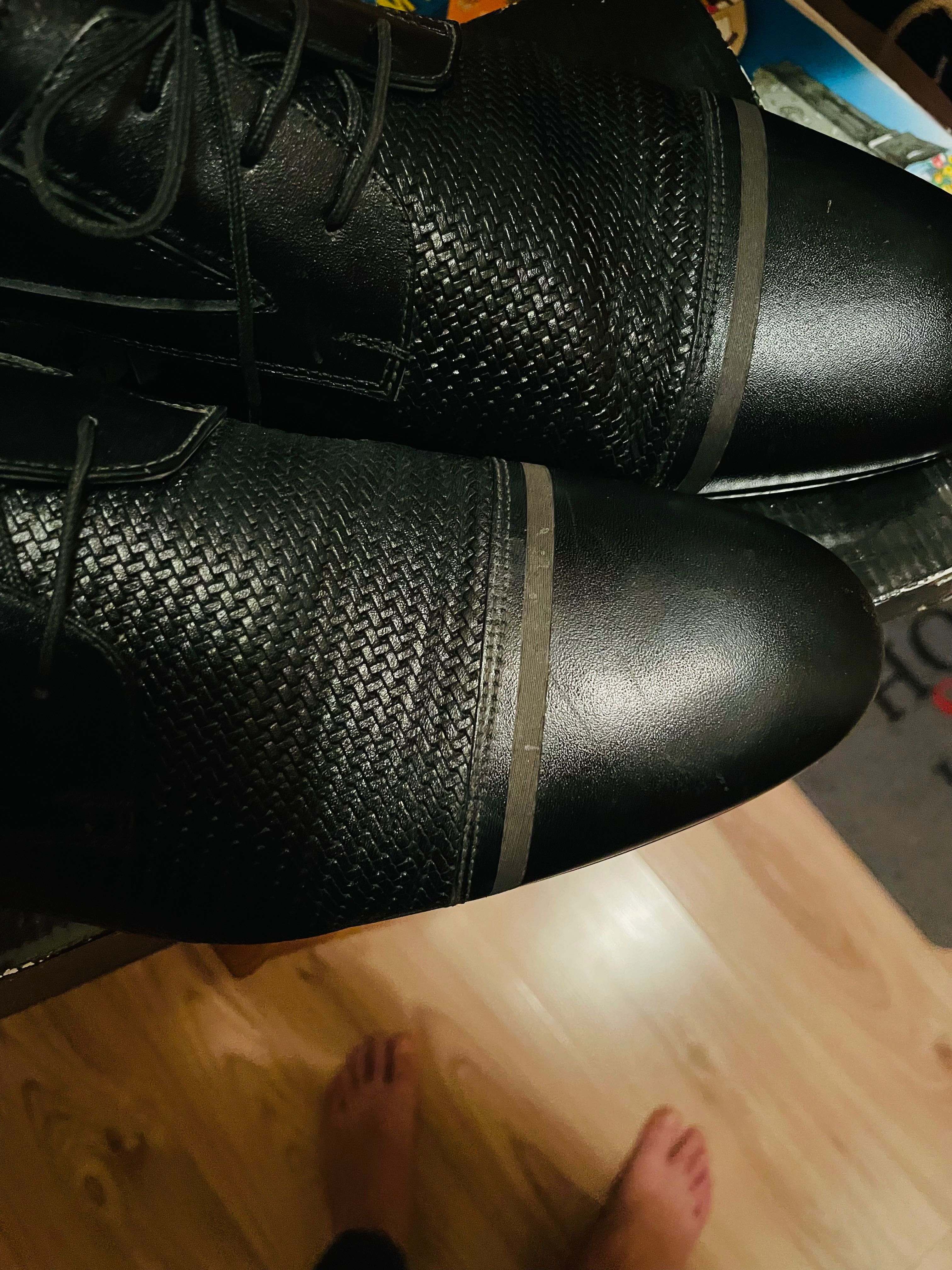 Мъжки официални кожени обувки Tendenz