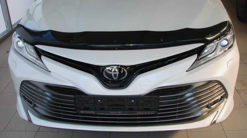 Дефлектор капота Toyota Camry 70 75 мухобойка новая на Toyota Camry