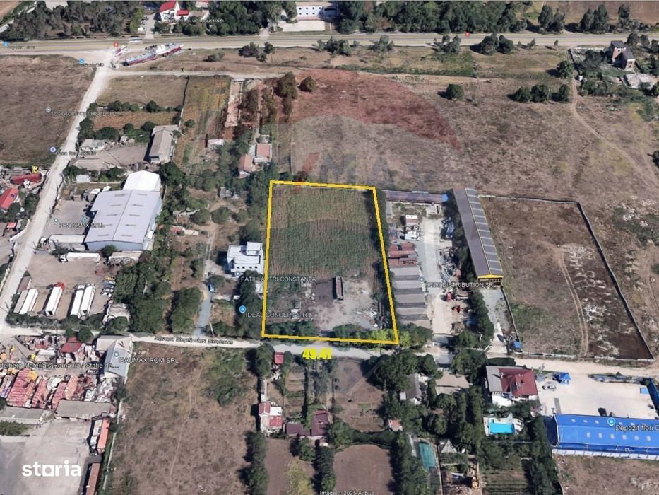 Teren  intravilan de vânzare zona Cfr Palas Constanta