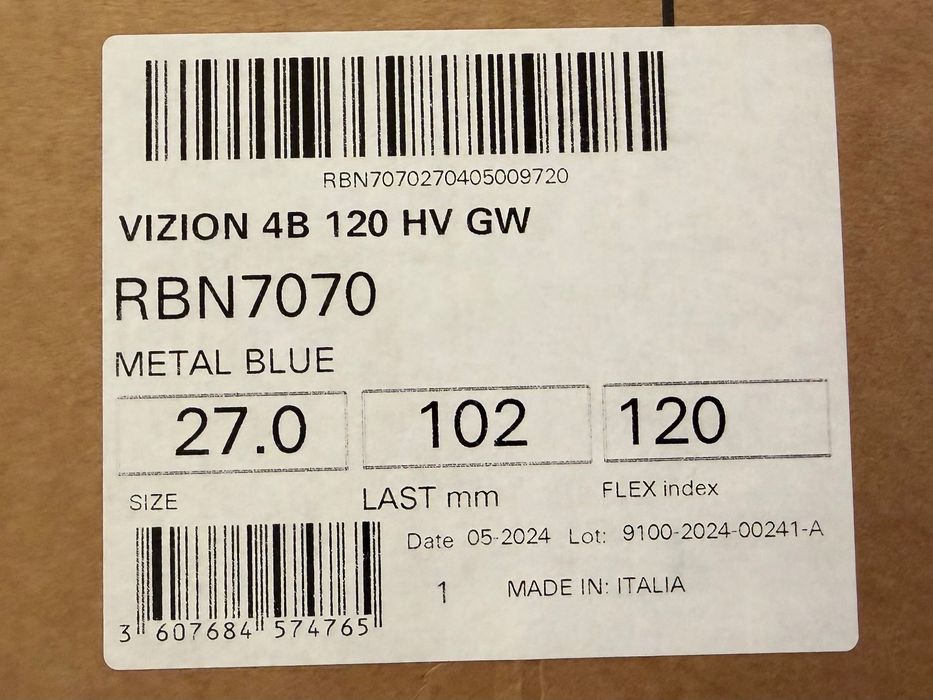 Ски обувки Rossignol Vizion 4B 120 HV GW metal blue