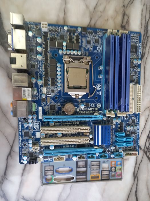 Дънна платка Gigabyte GA-H55M-UD2H  + Intel® Core i7-860+8gb Lga 1156