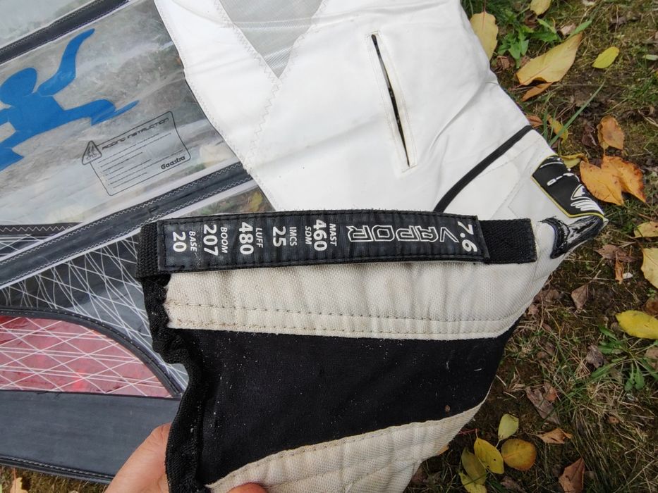 Vela windsurf Gaastra 7,6 mp