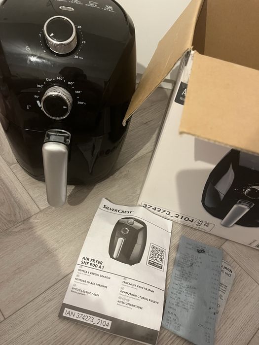 Friteuza Silvercrest Lidl noua