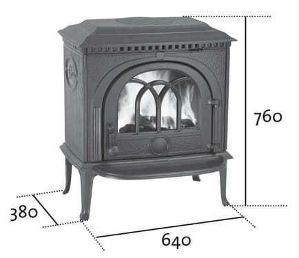 Чугунена печка Jotul F8