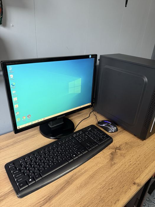 Компьютер core i3 / ssd /ОЗУ 8/полный комплект