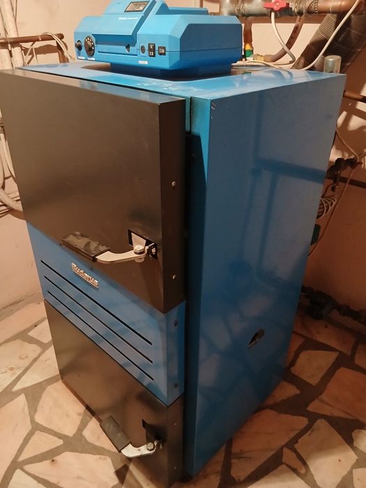 Centrală termică pe lemne cu gazeificare