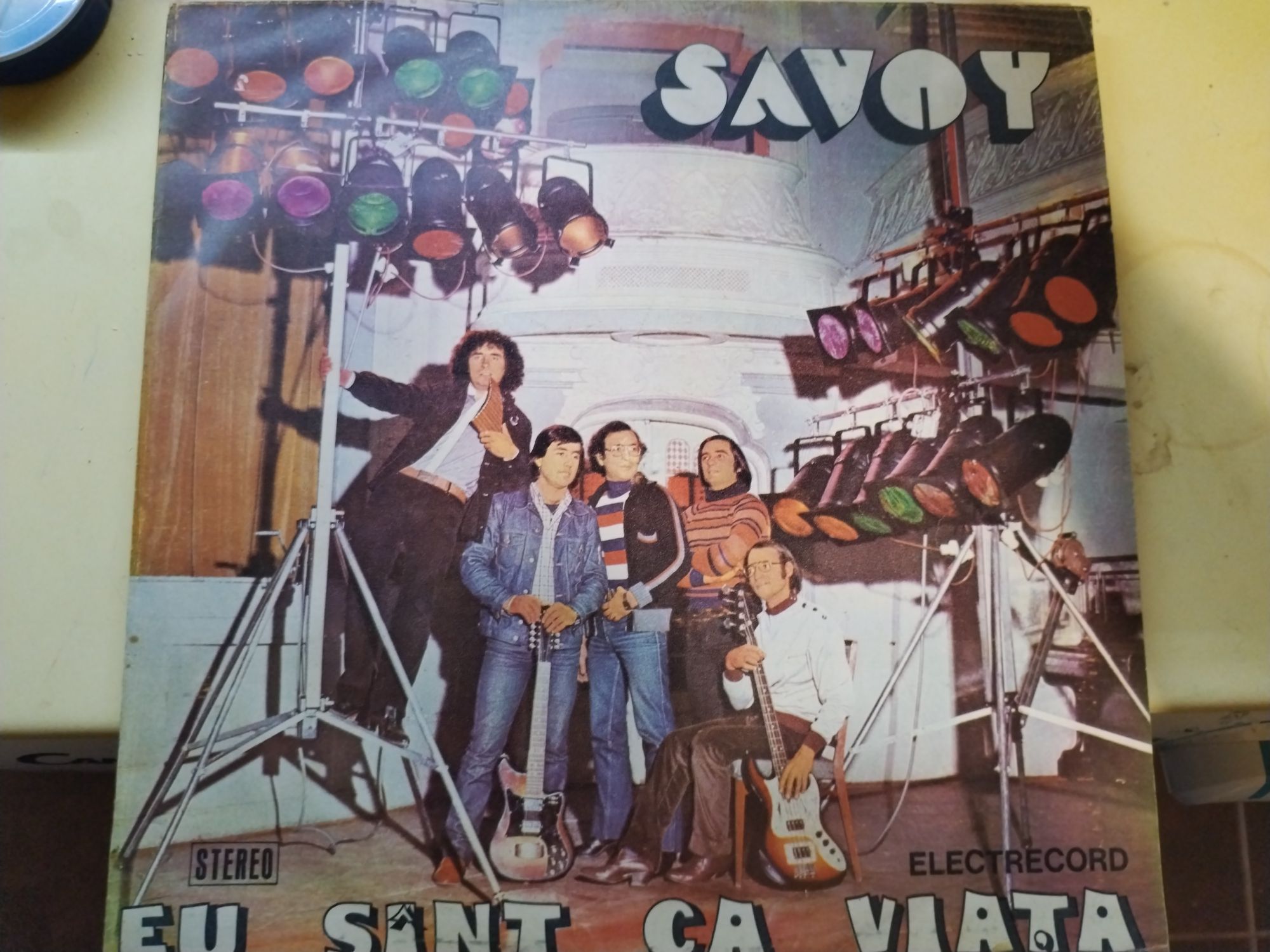 Disc vinil formația savoy